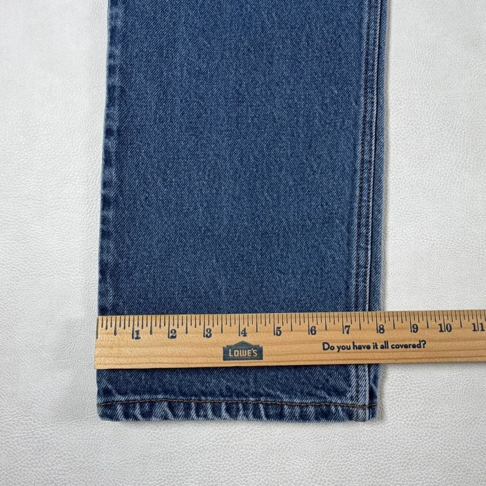 Vintage Levis 505 Regular Fit Jeans Mens 32x34 Medium Wash Straight Leg Denim